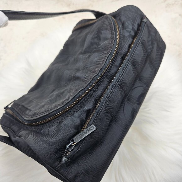 Chanel  Black Travel Line Pouch Bag - Picture 17 of 17